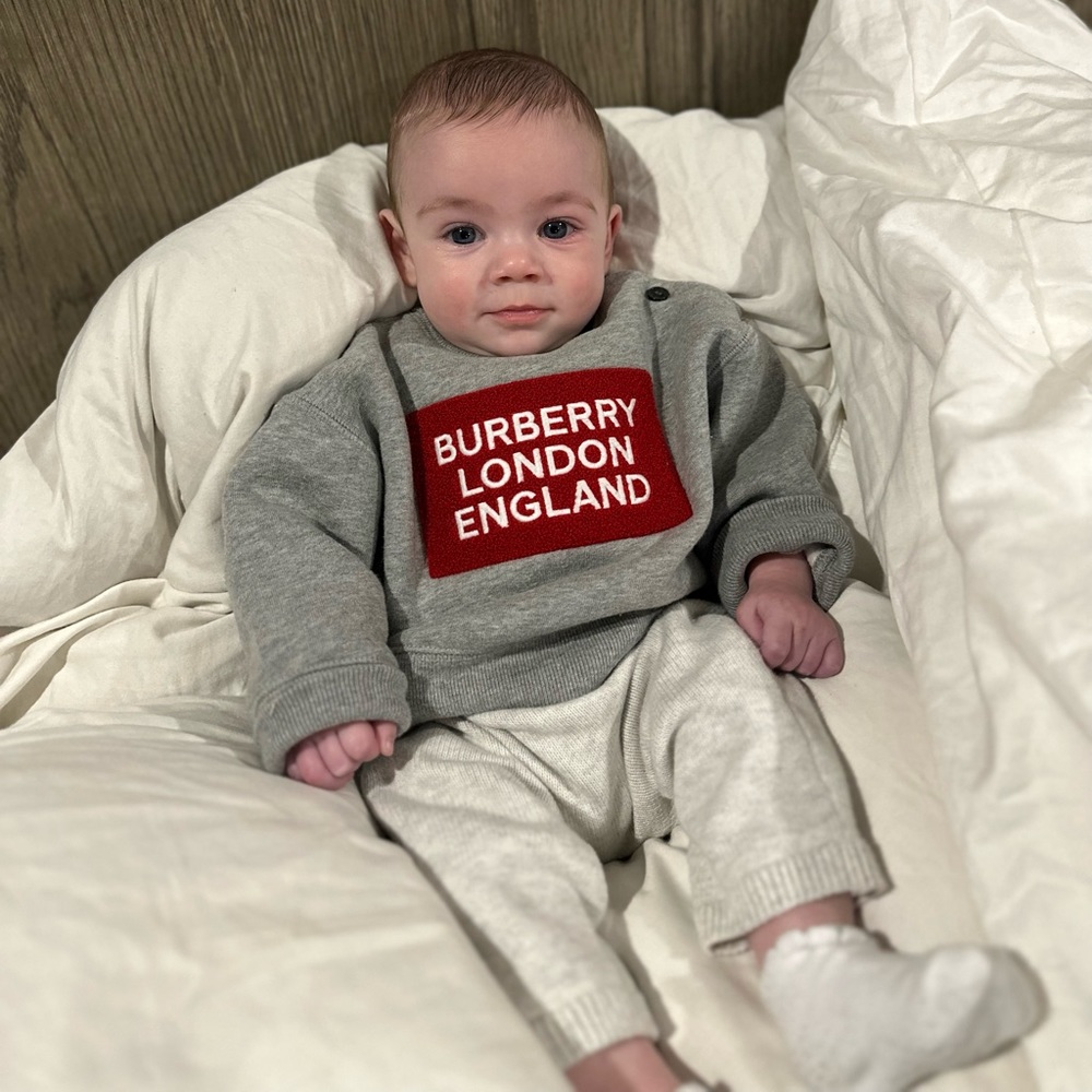 Authentic Burberry Sweatshirt (6months) - Picture 6 of 6
